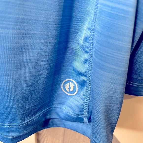 D18.18 Hang Ten Mens Long Sleeve Sun Tee (Light Blue, XL) - Picture 6 of 8